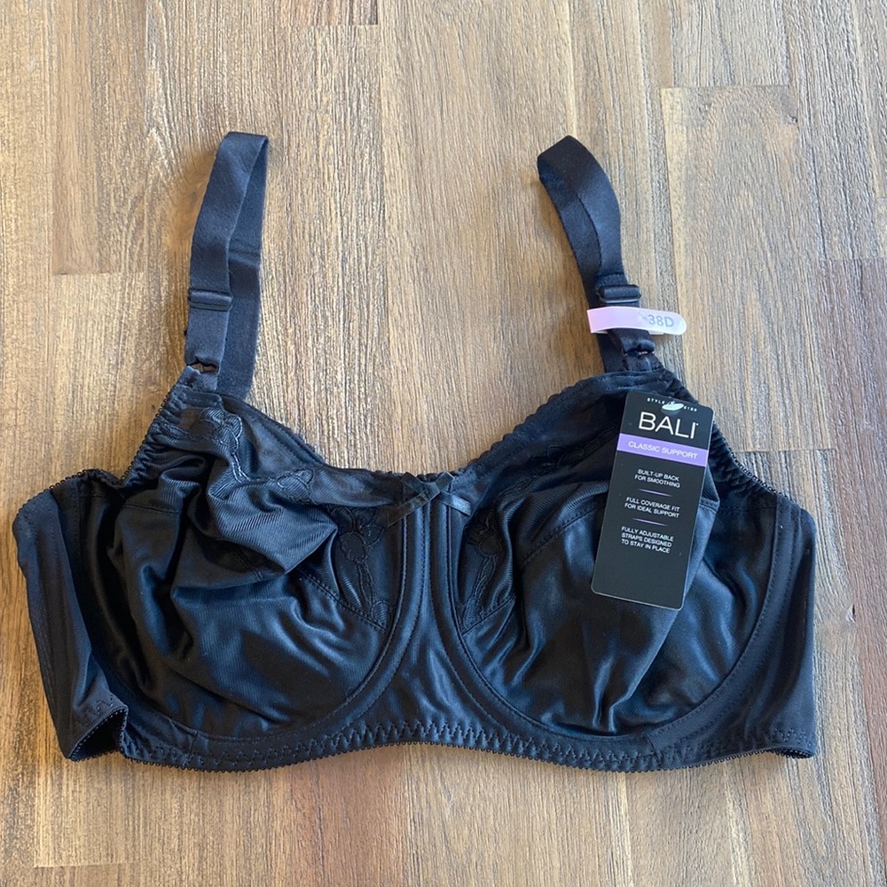🎈Bali Flower Bali 2-Ply Full Coverage Underwire Bra 180, NWT